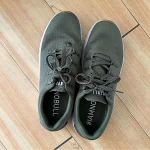 NOBULL Army Green Ripstop Runners Women’s Size 8